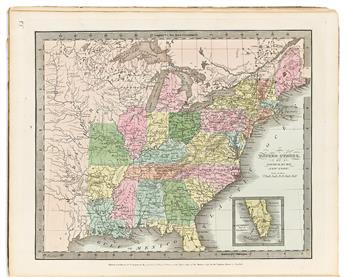 (GEOGRAPHY.) David H. Burr. A New Universal Atlas;